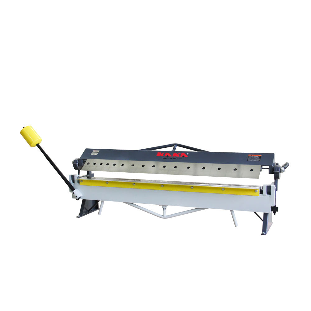 KANG Industrial W-2416Z, 610mm Sheet Metal Pan and Box Brake, Max Thickness 1.5mm Mild Steel Capacity,Angle 1-135 Degree, Pan and Box Brake Machine