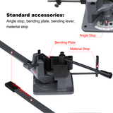 Easy to Use: With a solid design and simple operation, this bender is perfect for making brackets of all kinds.