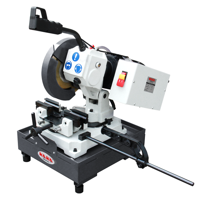 Efficient Metal Cutting with KANG Industrial 9-Inch Chop Saw - High Speed Steel Blade, Double Clamping Vice, and Swivel Head for Precision Cuts - 110V-60Hz-1PH