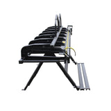 Siding Brake ALB-102,  Portable Thin Plate Bending Brake, 2600mm Width, With a Roller Knife to Cut Sheet