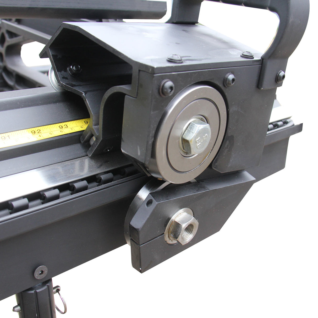 Siding Brake ALB-102,  Portable Thin Plate Bending Brake, 2600mm Width, With a Roller Knife to Cut Sheet