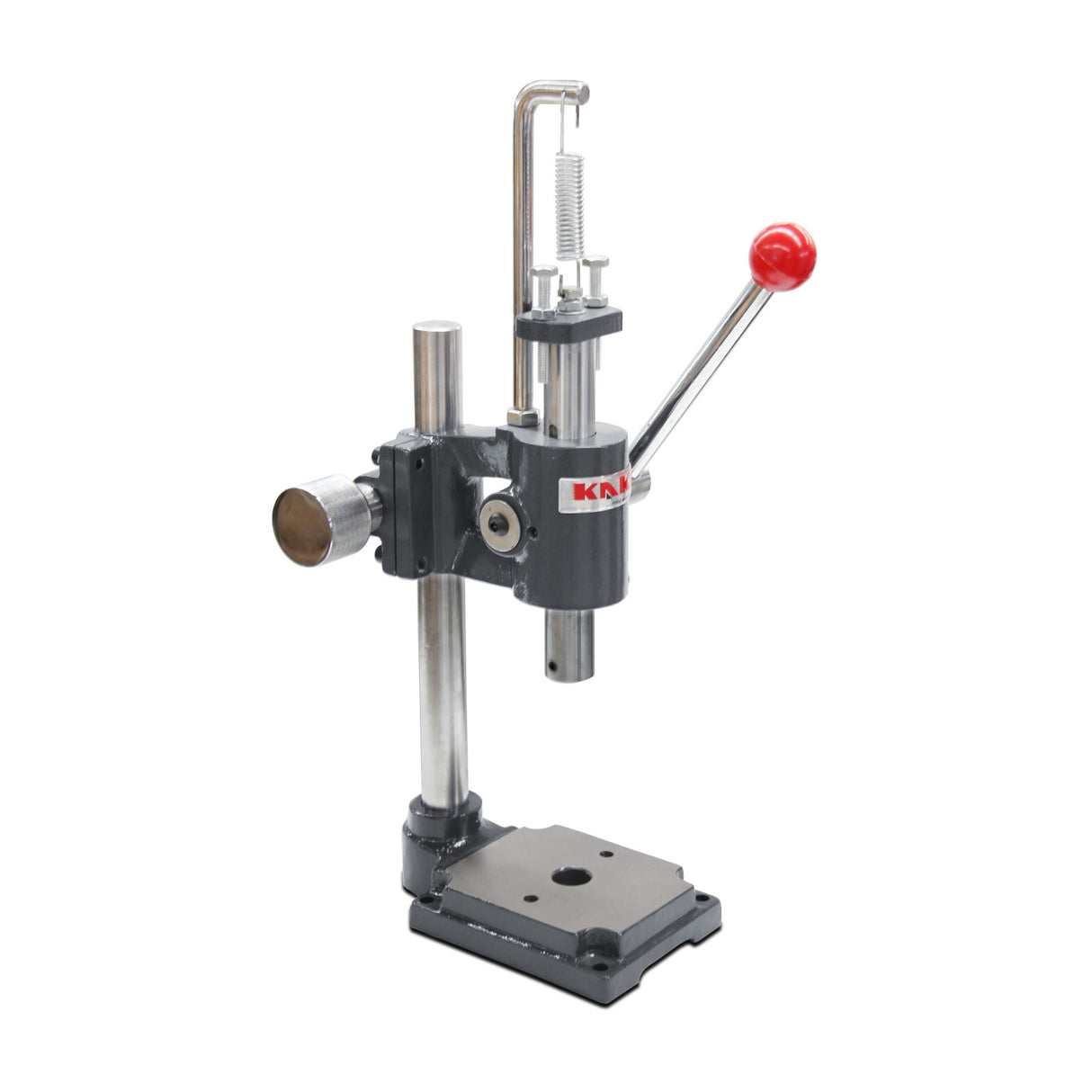 Adjustable Head and Stroke AP-1S Arbor Press, Spring-Return Manual Press Machine, 1 Ton Manual Press Punching Machine