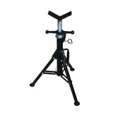Folding Leg Pipe Stand APJ-1 with V-Head,  Heavy Duty 1100kg Capacity, Adjustable Height 710–1300mm, Portable Pipe Support