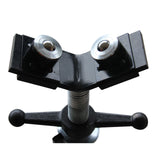 Welding Pipe Stand APJ-2 C/W V-Head Ball Transfer Support,  710-1300 Height Adjustable Foldable Pipe Jack