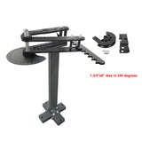 Manual Pipe Bender TB-3, C/W OD 1-3/4" Tube Tooling, 6" CLR in 240 Degrees, Hand Tube Pipe Bender