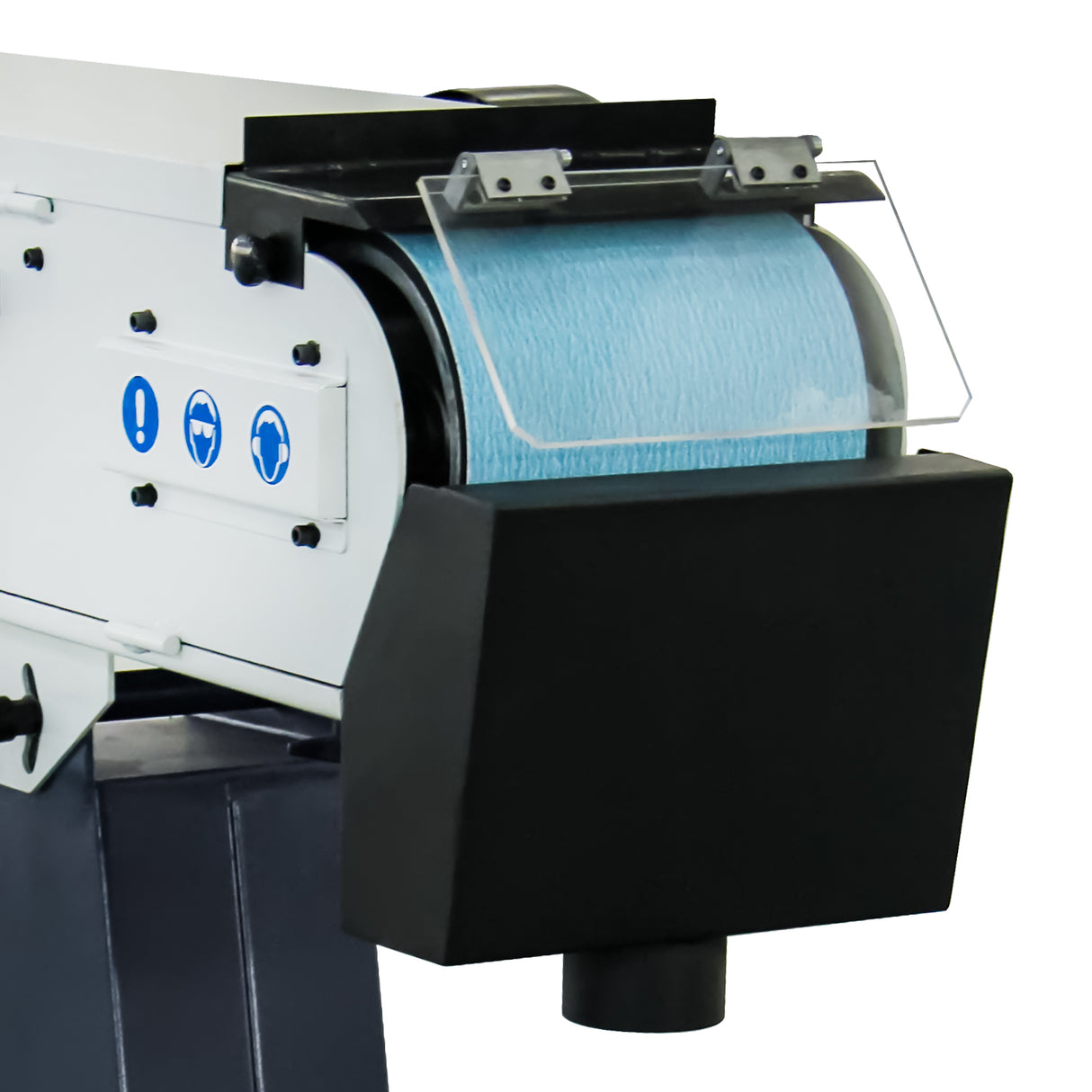Belt Linisher BG-9,  Belt Grinder for Metal, High Speed Linisher Grinder, Grinding & Linishing Belt Grinder
