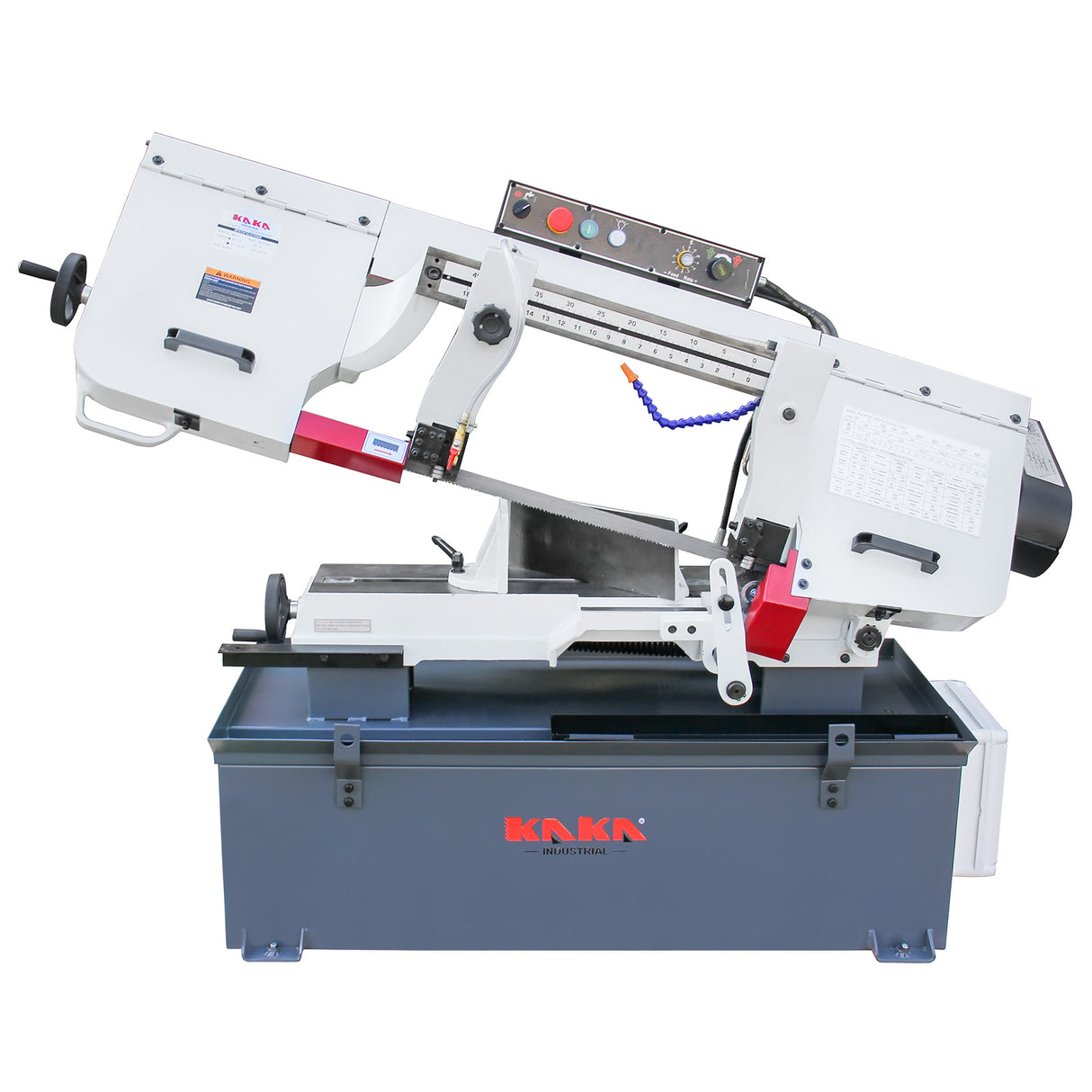 Metal Band Saw BS-1018B, 254mm Horizontal Bandsaw Metal Cutting Band Saw, Horizontal  High Precision Band Saw, 240V Motor