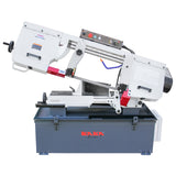 Metal Band Saw BS-1018B, 254mm Horizontal Bandsaw Metal Cutting Band Saw, Horizontal  High Precision Band Saw, 240V Motor