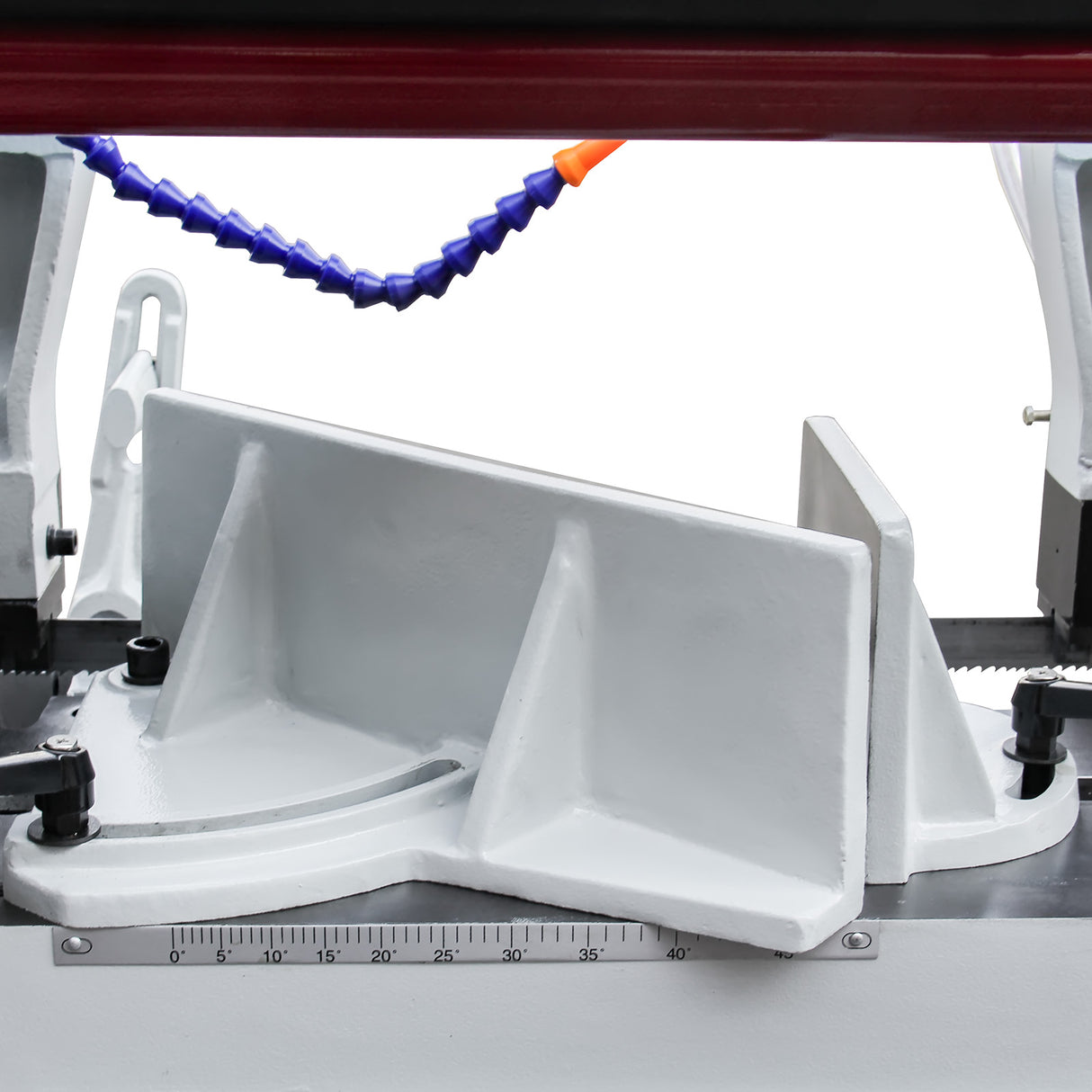 Metal Band Saw BS-1018B, 254mm Horizontal Bandsaw Metal Cutting Band Saw, Horizontal  High Precision Band Saw, 240V Motor