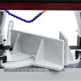 Metal Band Saw BS-1018B, 254mm Horizontal Bandsaw Metal Cutting Band Saw, Horizontal  High Precision Band Saw, 240V Motor