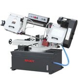 KANG Industrial BS-1018R 254mm Horizontal Bandsaw, Metal Cutting Band Saw, Swivel Saw Frame Between 45° and 90° Solid Design, 415V