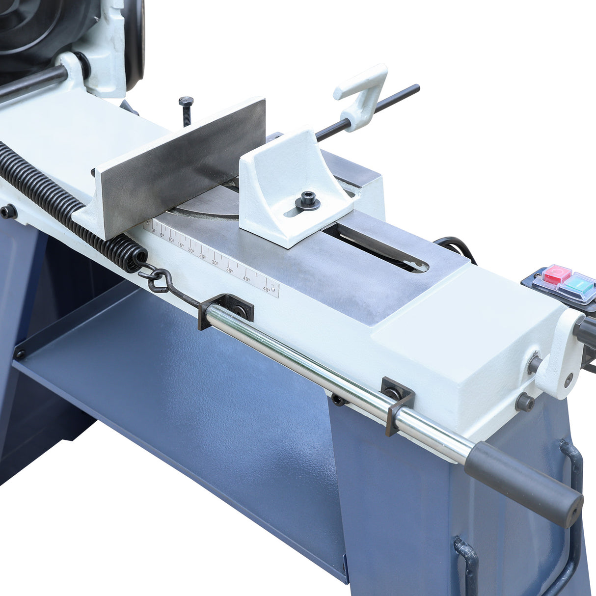 Kang Industrial BS-115 Metal Cutting Saws with Swivel Vice, Horizontal Metal Cutting Saw for Workshop