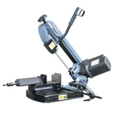 Portable Swivel Head Metal Cutting Band Saw BS-125, Mitre Up to 60 Degrees Bandsaw Machine