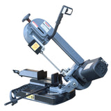 Portable Swivel Head Metal Cutting Band Saw BS-125, Mitre Up to 60 Degrees Bandsaw Machine
