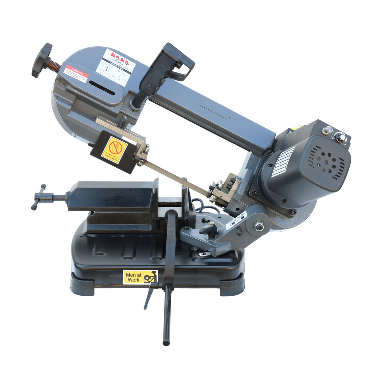 Portable Swivel Head Metal Cutting Band Saw BS-125, Mitre Up to 60 Degrees Bandsaw Machine