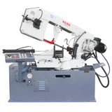Semi-Auto Metal Cutting Band Saw BS-1810GC, Gear Drive Dual Mitre Metal Cutting Bandsaw, 330mm Cutting Capacity for Structural Steel Cutting