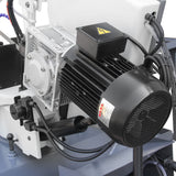 Semi-Auto Metal Cutting Band Saw BS-1810GC, Gear Drive Dual Mitre Metal Cutting Bandsaw, 330mm Cutting Capacity for Structural Steel Cutting