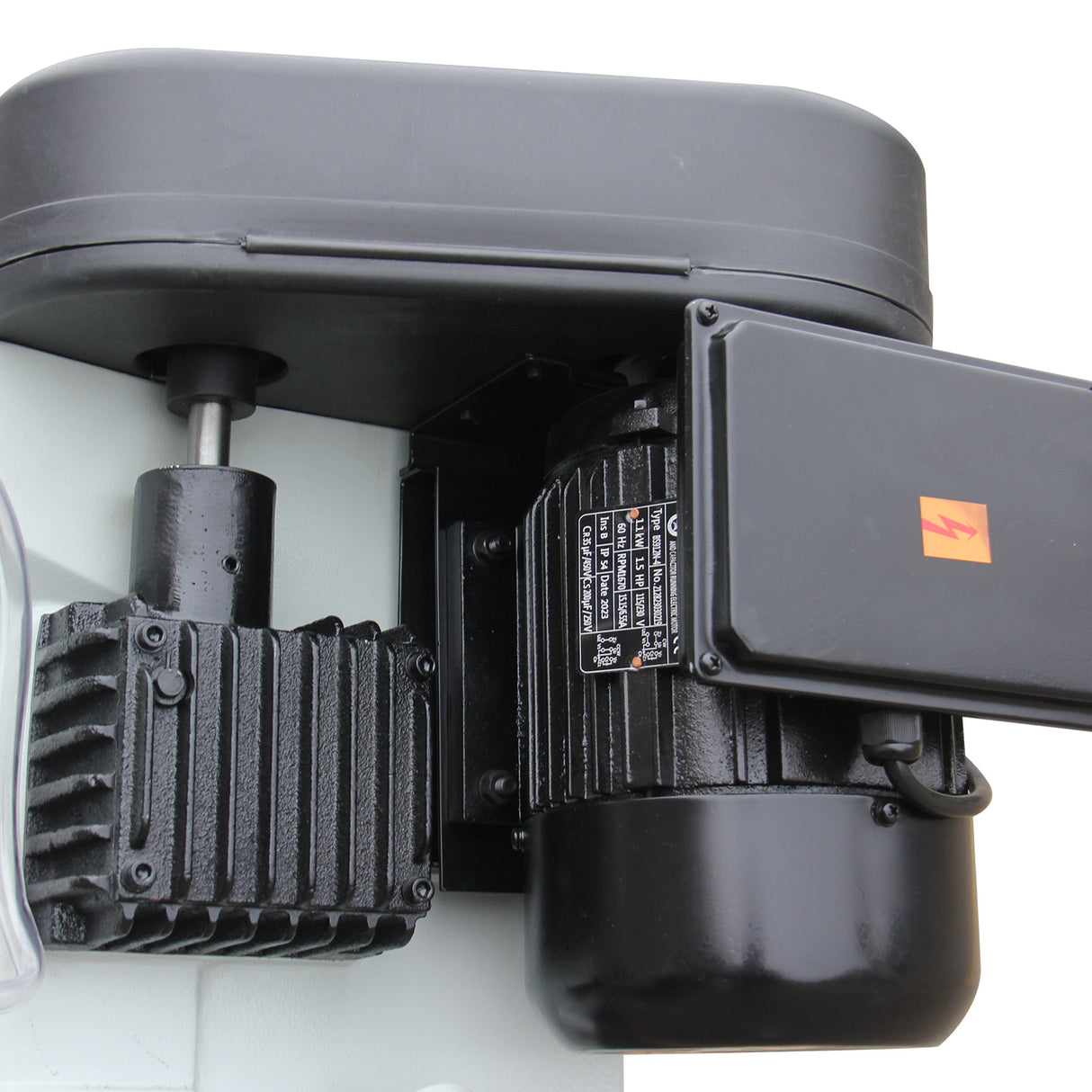 Metal Cutting Saw BS-912B Horizontal Bandsaw, 178mmx305mm Metal Cutting Saws, 4 Steps Blade Speeds Metal Band Saw, 240V Power