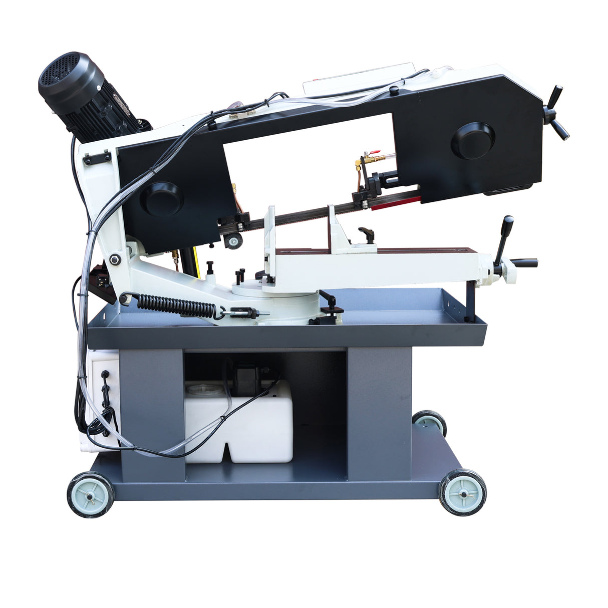 Variable Speed Metal Cutting Bandsaw BS-912GRV, 229mm Round & 178x305 Rectangular Capacity Band Saw With Coolant System