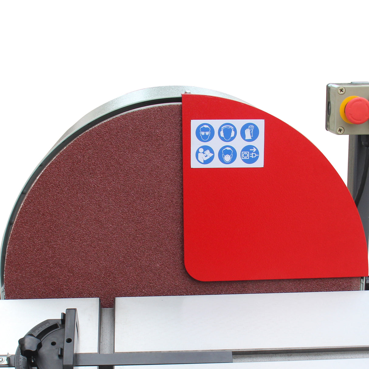 Pedstal Disc Sander BTM-500, OD 500mm Sanding Disc, Variable Speed Disc Sander