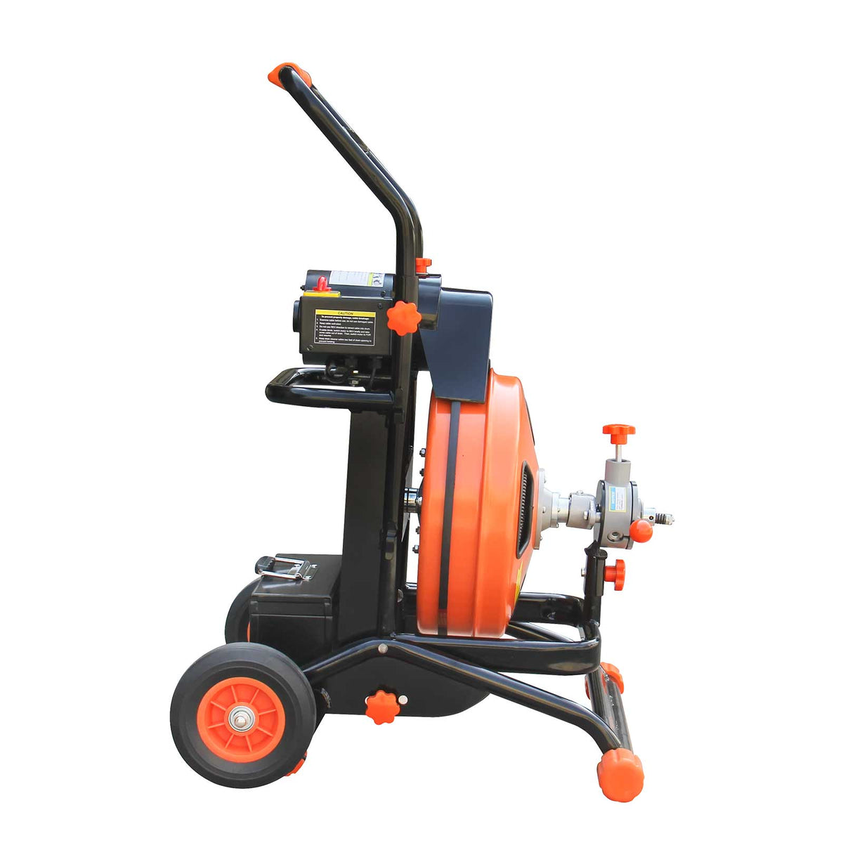 Drain auger machine