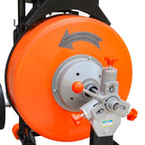 machine to clear blocked pipes