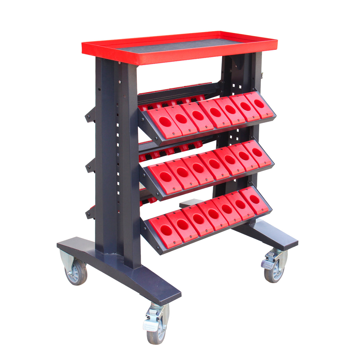 Kang Industrial DJC-940C Tool Cart, 42 Holders Capacity