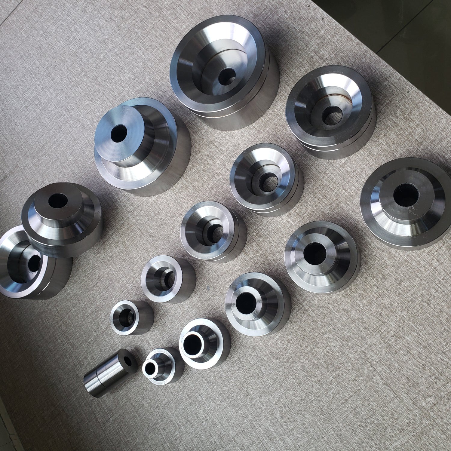 KANG INDUSTRIAL DIMPLE DIE SET, Sheet Metal Hole Punch and Flare Dimpl ...