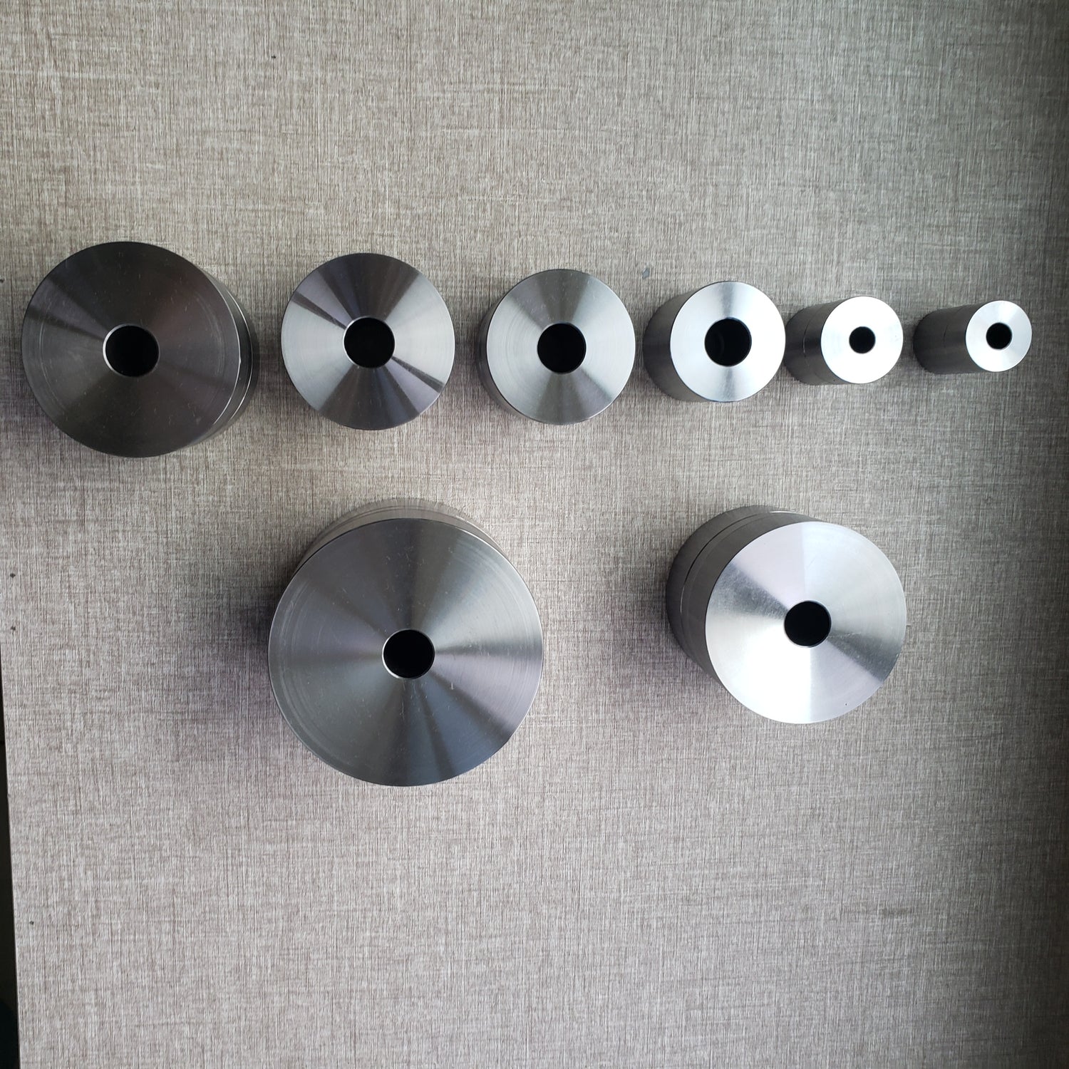 KANG INDUSTRIAL DIMPLE DIE SET, Sheet Metal Hole Punch and Flare Dimpl ...