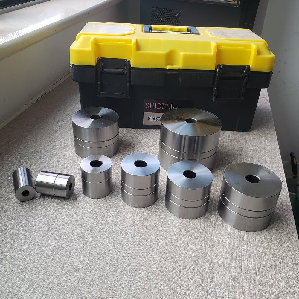 Dimple Stacker DIMPLE DIE SET, Sheet Metal Hole Punch and Flare Dimple Die Set