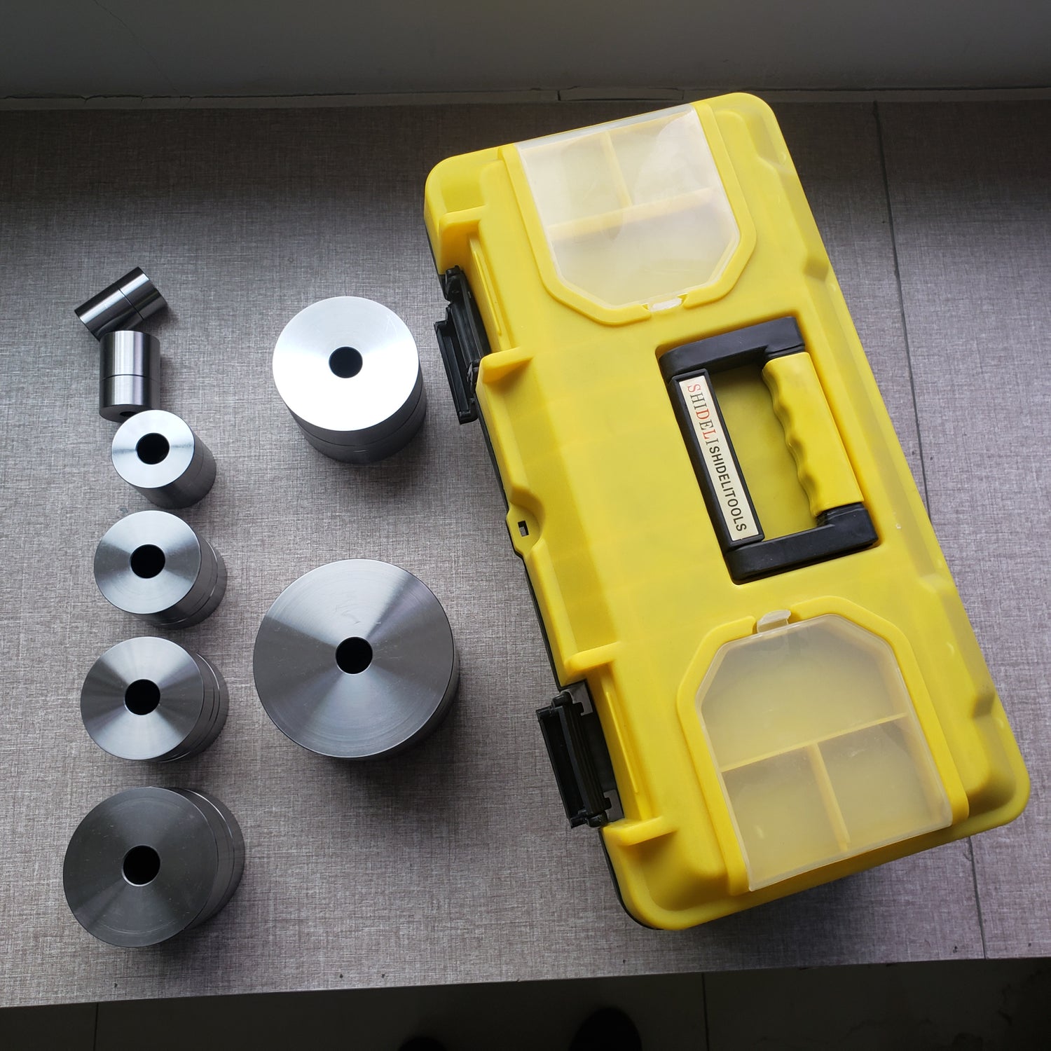 KANG INDUSTRIAL DIMPLE DIE SET, Sheet Metal Hole Punch and Flare Dimpl ...