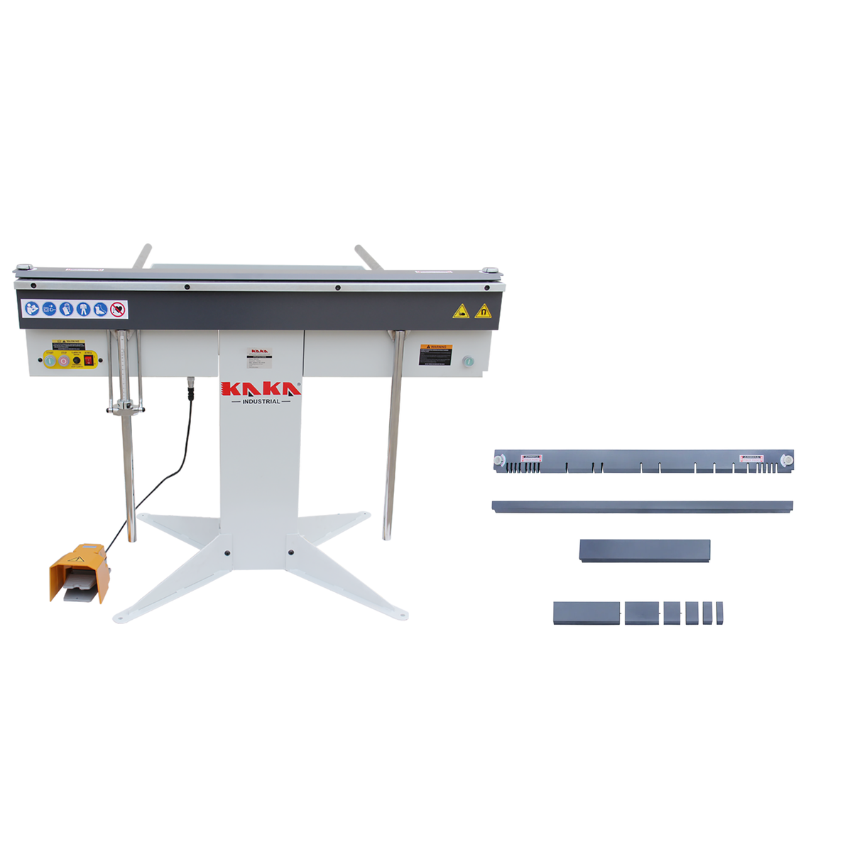 KANG Industrial EB-4816/B  Electromagnetic Bending Machine, 1250x1.6 mm Pan Box Brake, 240V Power Metal Brake