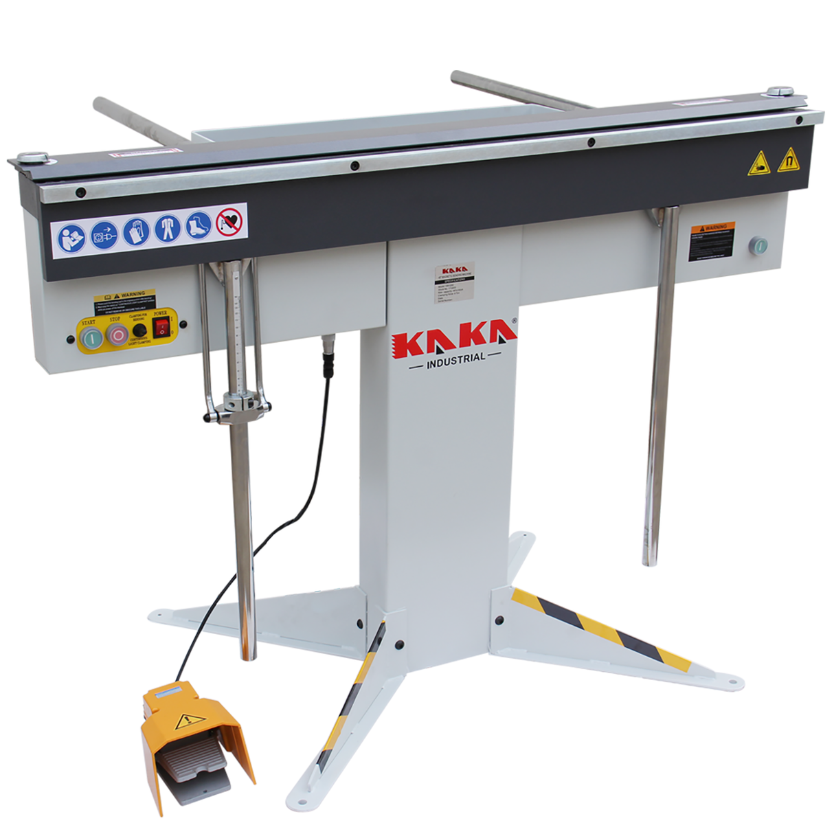KANG Industrial EB-4816/B  Electromagnetic Bending Machine, 1250x1.6 mm Pan Box Brake, 240V Power Metal Brake