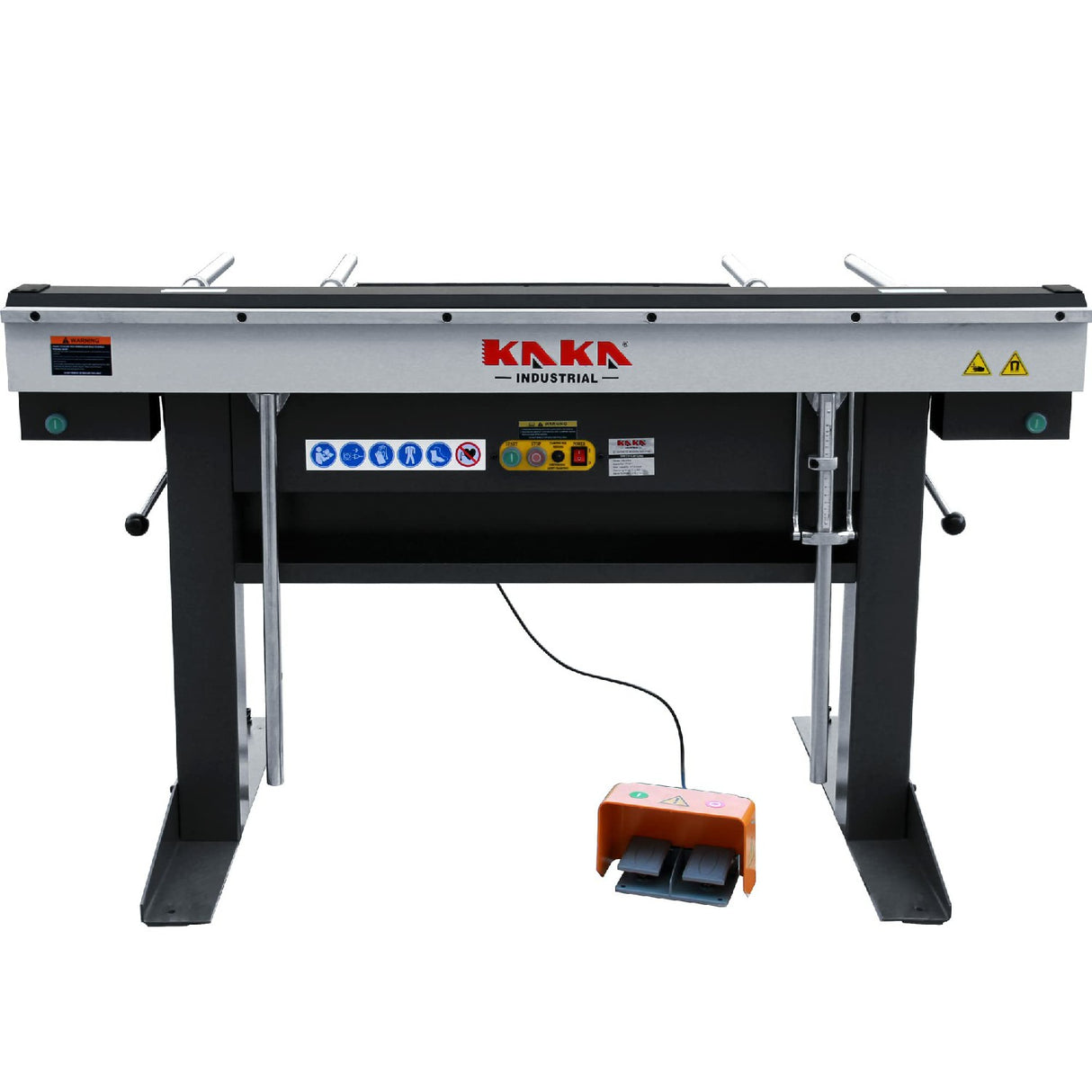 KANG Industrial EB-6116 Manual Magnetic Sheet Metal Brake, 1550mm Magnetic clamping Pan and Box Bending Brake, 1.5mm Mild Steel Capacity, 1-Phase 240V