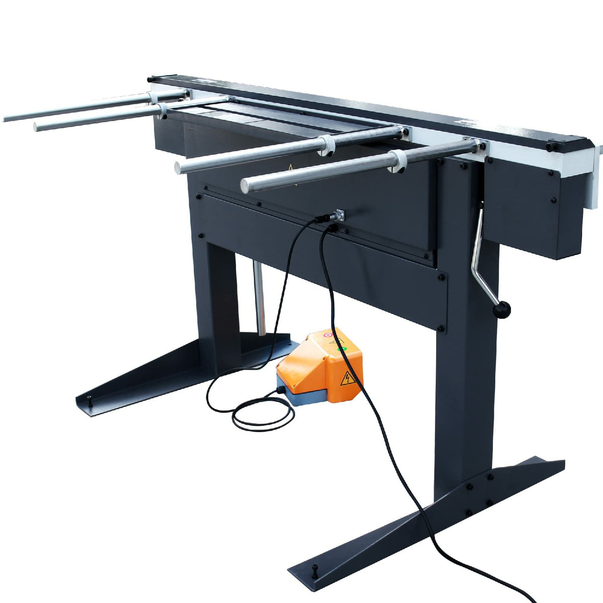 KANG Industrial EB-6116 Manual Magnetic Sheet Metal Brake, 1550mm Magnetic clamping Pan and Box Bending Brake, 1.5mm Mild Steel Capacity, 1-Phase 240V