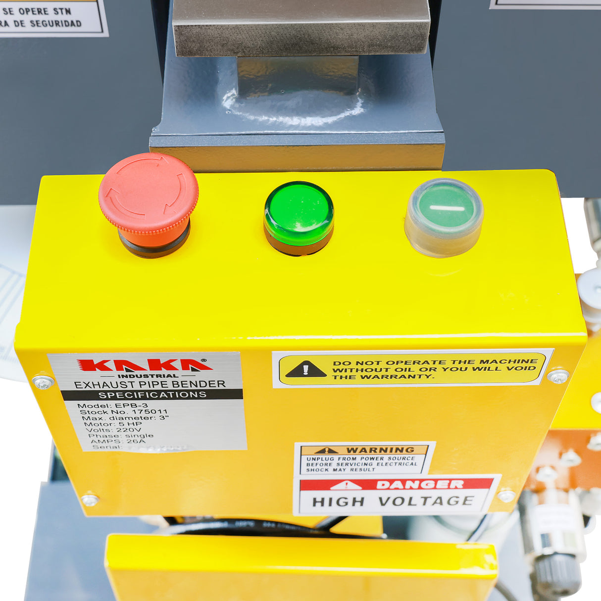 Exhaust Pipe Bender EPB-3, Hydraulic Exhaust Pipe Tube Bender, Heavy Duty Swager & Expander