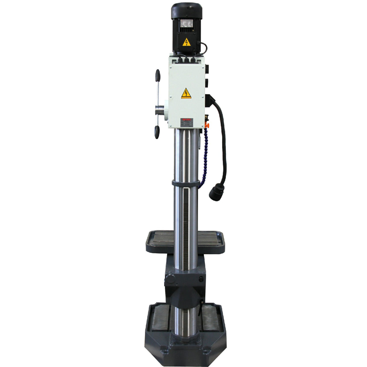 KANG Industrial GD-40, Gear Head Drill Machine with Coolant System, MT4 Spindle Taper