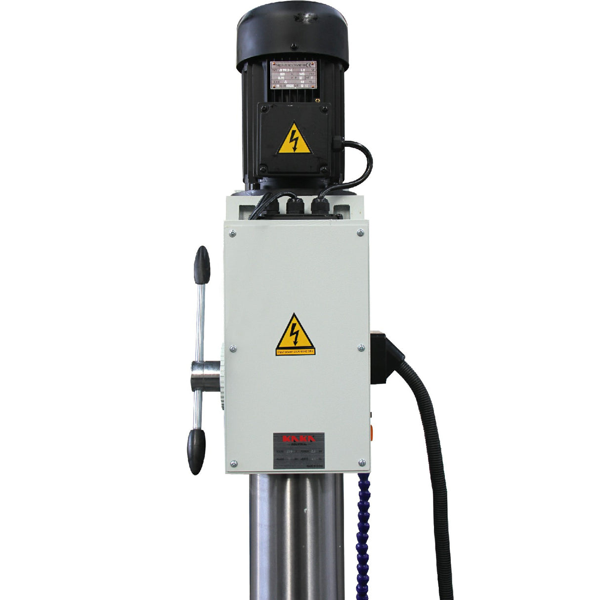 KANG Industrial GD-40, Gear Head Drill Machine with Coolant System, MT4 Spindle Taper