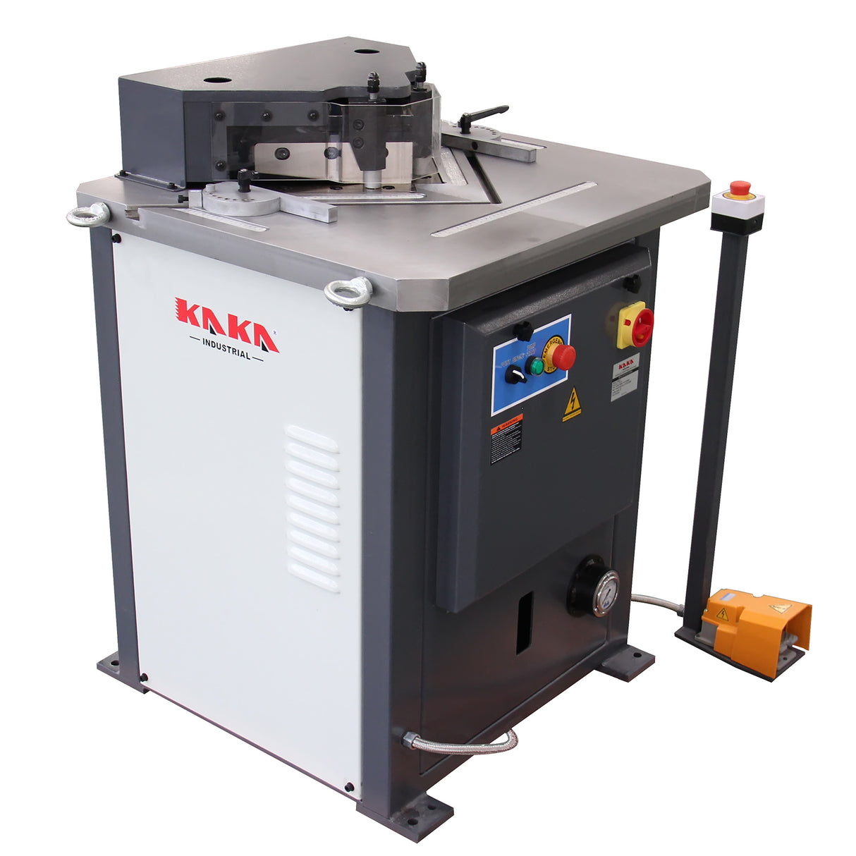 Kang Industrial HNM-6 Notcher, 6mm Capacity, Fixed Angle, 250mm Notcher Size