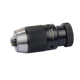 Jacob Taper Chuck, 1/32" - 1/2" Capacity, JT33 or JT6 Taper Keyless Drill Chuck