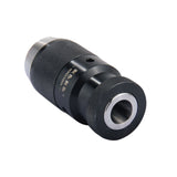 Jacob Taper Chuck, 1/32" - 1/2" Capacity, JT33 or JT6 Taper Keyless Drill Chuck