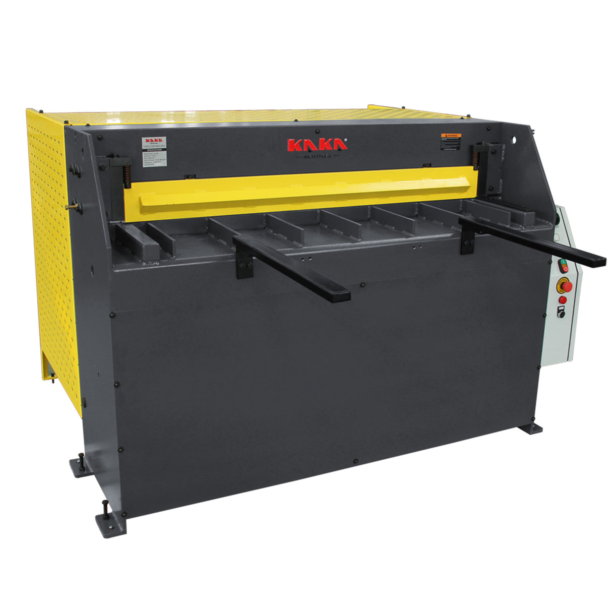 Hydraulic Guillotine HQ01-5214B, 1320x2mm Mild Steel Shearing Machine, 240V Single Phase Sheet Cutter with Manual Back Gauge