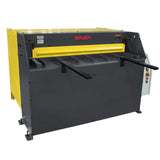 Hydraulic Guillotine HQ01-5214B, 1320x2mm Mild Steel Shearing Machine, 240V Single Phase Sheet Cutter with Manual Back Gauge