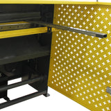 Hydraulic Guillotine HQ01-5214B, 1320x2mm Mild Steel Shearing Machine, 240V Single Phase Sheet Cutter with Manual Back Gauge