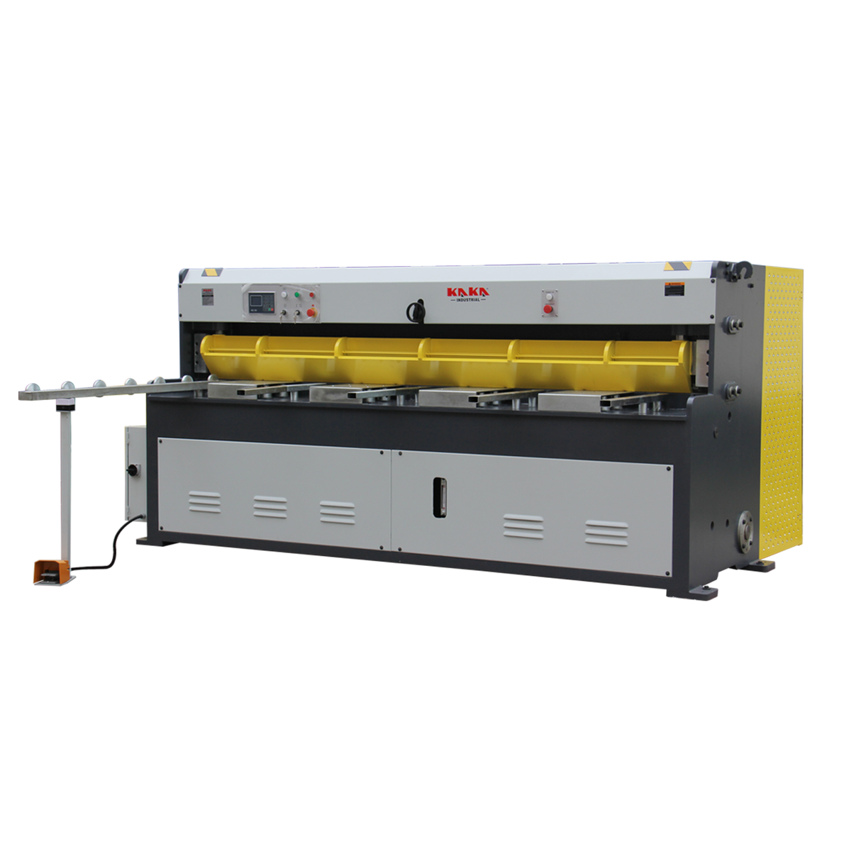 KANG Industrial HQ11-9809B Hydraulic Guillotine Shear with Electrial Back Gauge, 415V Motorized Sheet Metal Cutting Machine