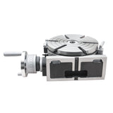 Kang Industrial HV-10 Horizontal and Vertical Rotary Table, 250mm Table Dia. for Milling Machine