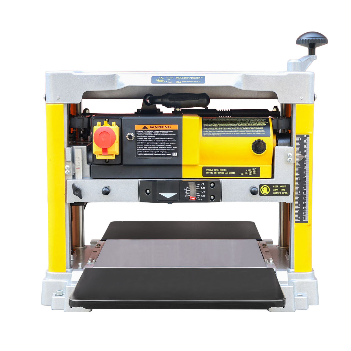 330mm Helical Head Benchtop Thicknesser MB333,  1500W Benchtop Thicknesser