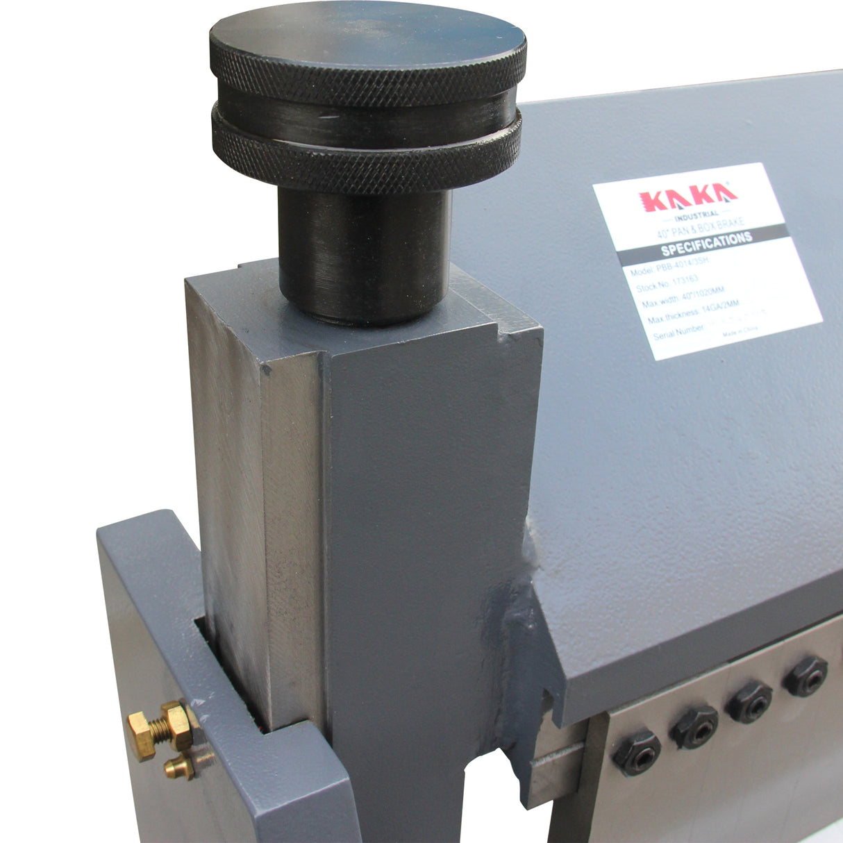 KANG Industrial PBB-4014/3SH, 1020mm Manual Panbrake, 150 degress Sheet Metal Folder