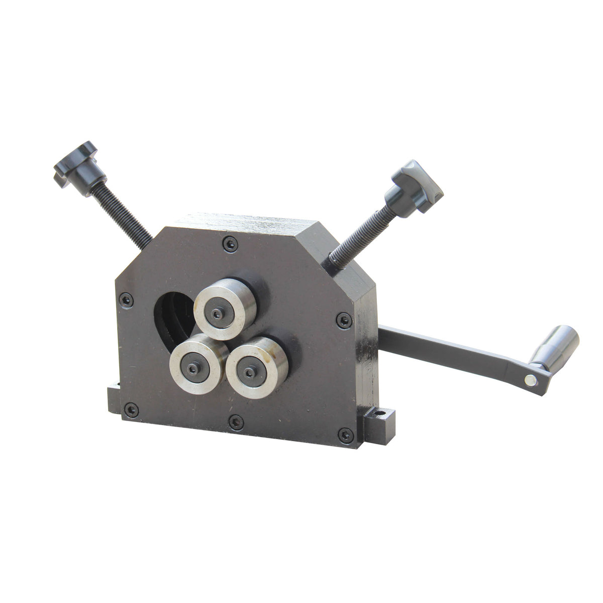 Manual Ring Roller PR-5, 6mm Thick Flat Bar Rolling for Small Circle R