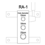  Effortlessly Cut Tubes with KANG Industrial RA-1 Manual Pipe Notcher - 90 Degree High Precision Steel Tube Notcher for 1/4", 3/8", and 1/2" Pipes